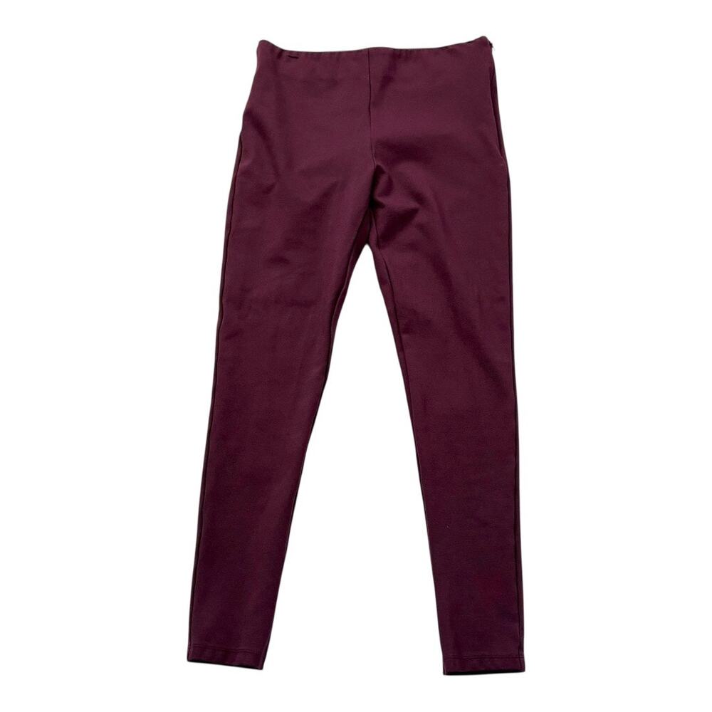Ann Taylor Skinny Pants - Burgundy - Medium - Dressy Leggings l CLEARANCE